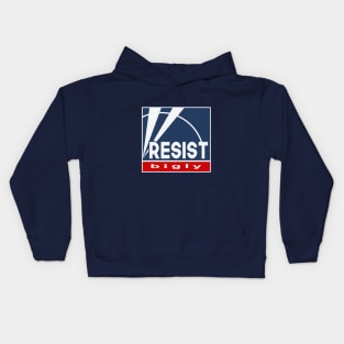 Resist - Fair & Balanced Kids Hoodie